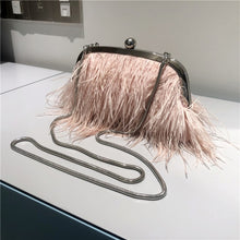 Load image into Gallery viewer, Pearl Chain Crossbody Clutch