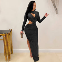 Load image into Gallery viewer, High Slit Evening Club Party Dress