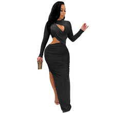 Load image into Gallery viewer, High Slit Evening Club Party Dress
