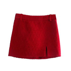 Short Blazer Skirt Sets