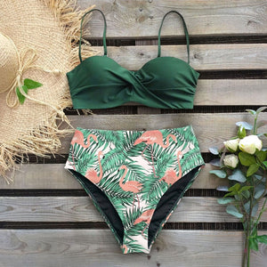 Thong Push Up Bikini Set