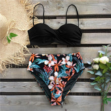 Load image into Gallery viewer, Thong Push Up Bikini Set