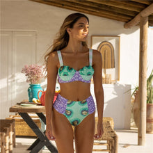 Load image into Gallery viewer, Thong Push Up Bikini Set