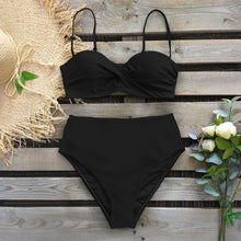 Load image into Gallery viewer, Thong Push Up Bikini Set