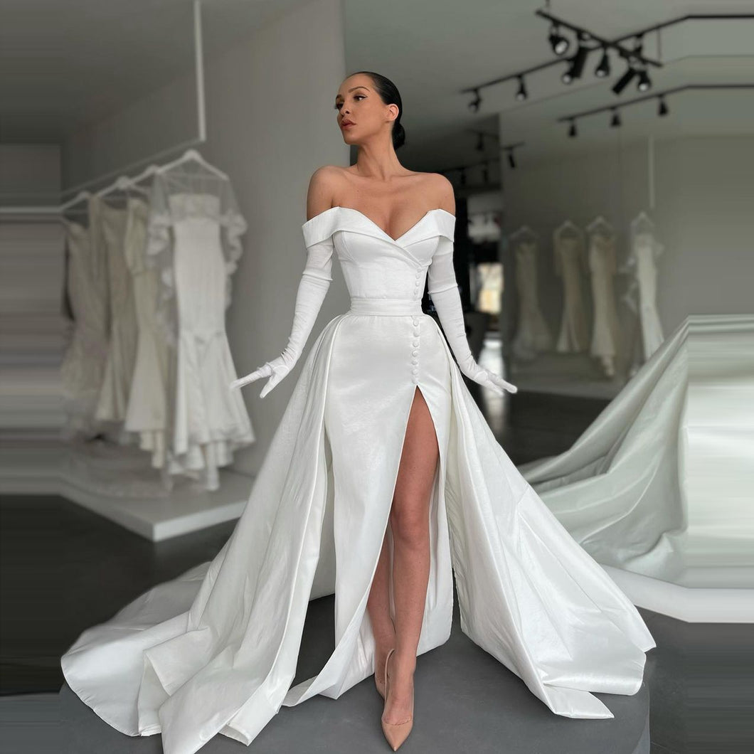 Elegant Two Pieces Wedding Dress