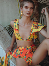 Load image into Gallery viewer, High Waist Bikini Print