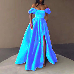 A-Line Long Formal Gowns