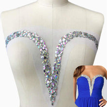 Load image into Gallery viewer, Rhinestone Crystal Appliques