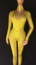 Load image into Gallery viewer, Spandex Printed Stretch Jumpsuit