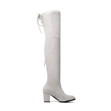 Load image into Gallery viewer, Over The Knee Boots Winter Round Toe