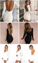 Load image into Gallery viewer, Long Sleeve Wrap Bodycon