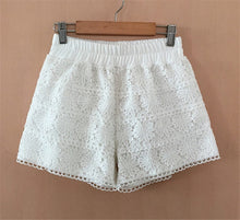 Load image into Gallery viewer, Summer Lace Shorts  Out Wear Thin Shorts