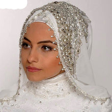 Load image into Gallery viewer, One Layer Handy Made Wedding Veil