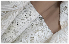 Load image into Gallery viewer, Cascading Ruffles Lace Dress