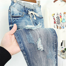 Load image into Gallery viewer, Summer Ripped Boyfriend Jeans