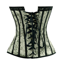 Load image into Gallery viewer, Steampunk Overbust Corset