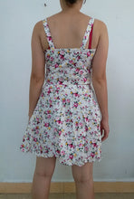 Load image into Gallery viewer, New Arrived Single Breasted Floral Tank Top + Mini Skirt