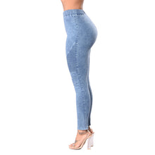 Load image into Gallery viewer, Skinny Jeans Leggings Rubber Waistband High