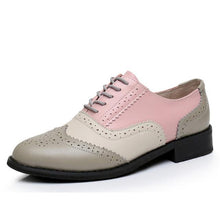 Load image into Gallery viewer, Leather Casual Designer Vintage Oxford Flat Handmade Shoes