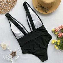 Load image into Gallery viewer, High Cut Swimwear  Solid One Piece