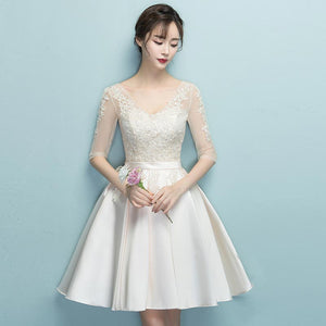 New design A-line short dress