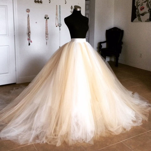 Super Puffy Tulle Long Skirts